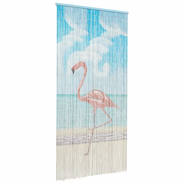 vidaXL Putukate Uksekardin mitmev&auml;rviline 200 x 100 cm Bambus