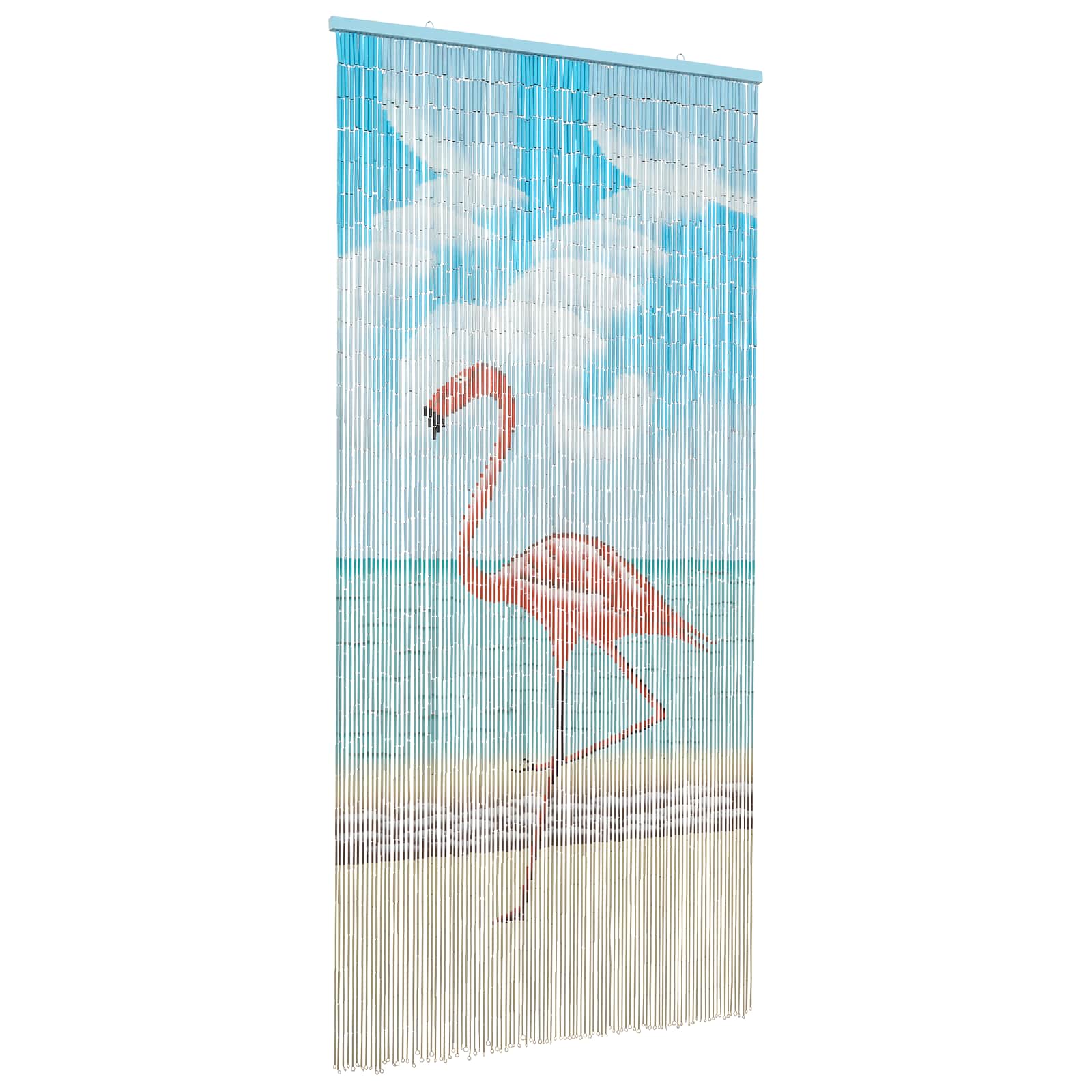 VidaXL Insect Deur Gordijn Meerkleurig 200 X 100 Cm Bamboe