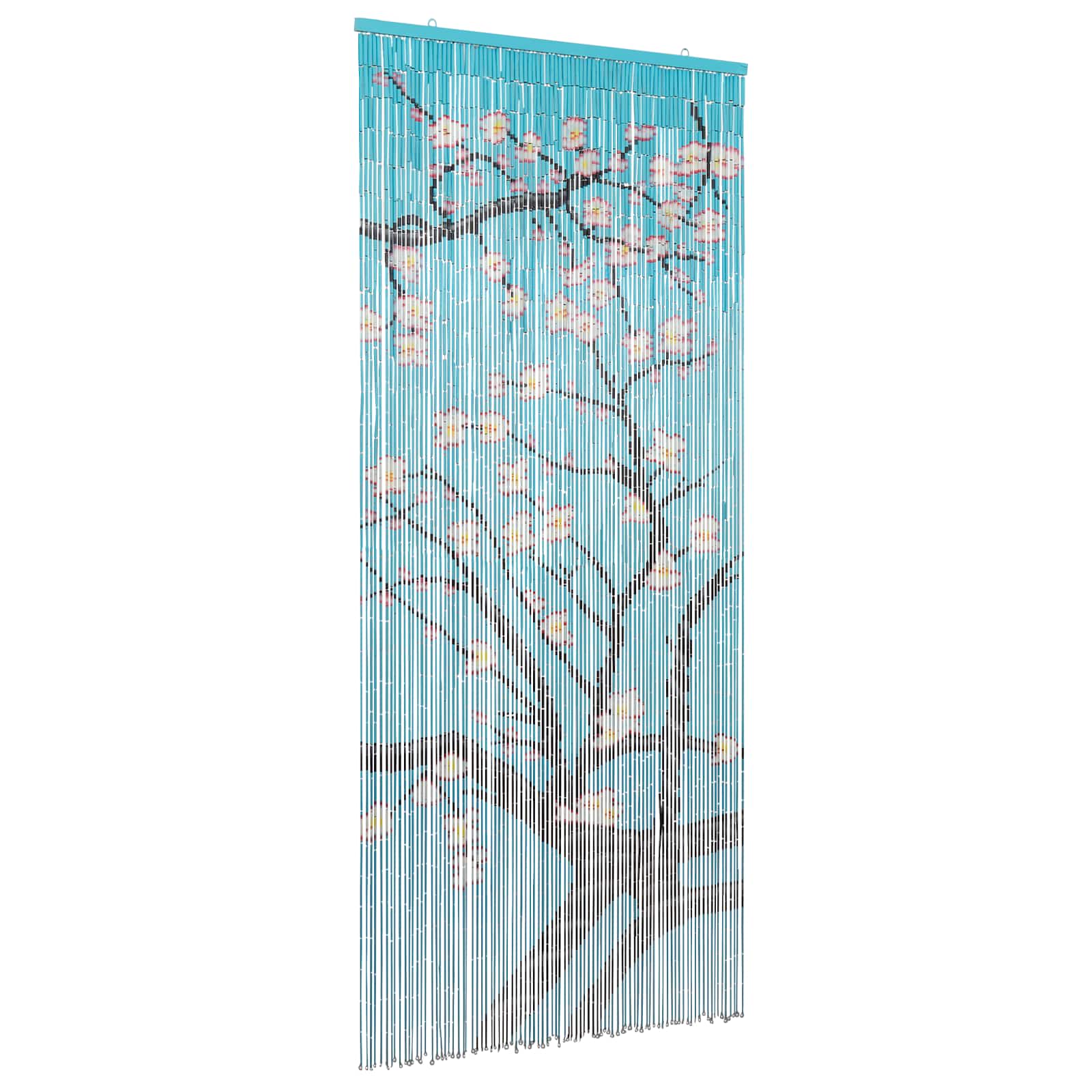 VidaXL Insect Deur Gordijn Meerkleurig 200 X 90 Cm Bamboe