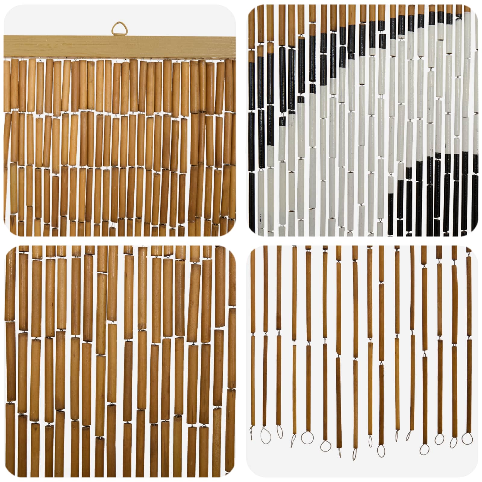 Insect Deurgordijn Meerkleurig 200 x 90 cm Bamboe image 4