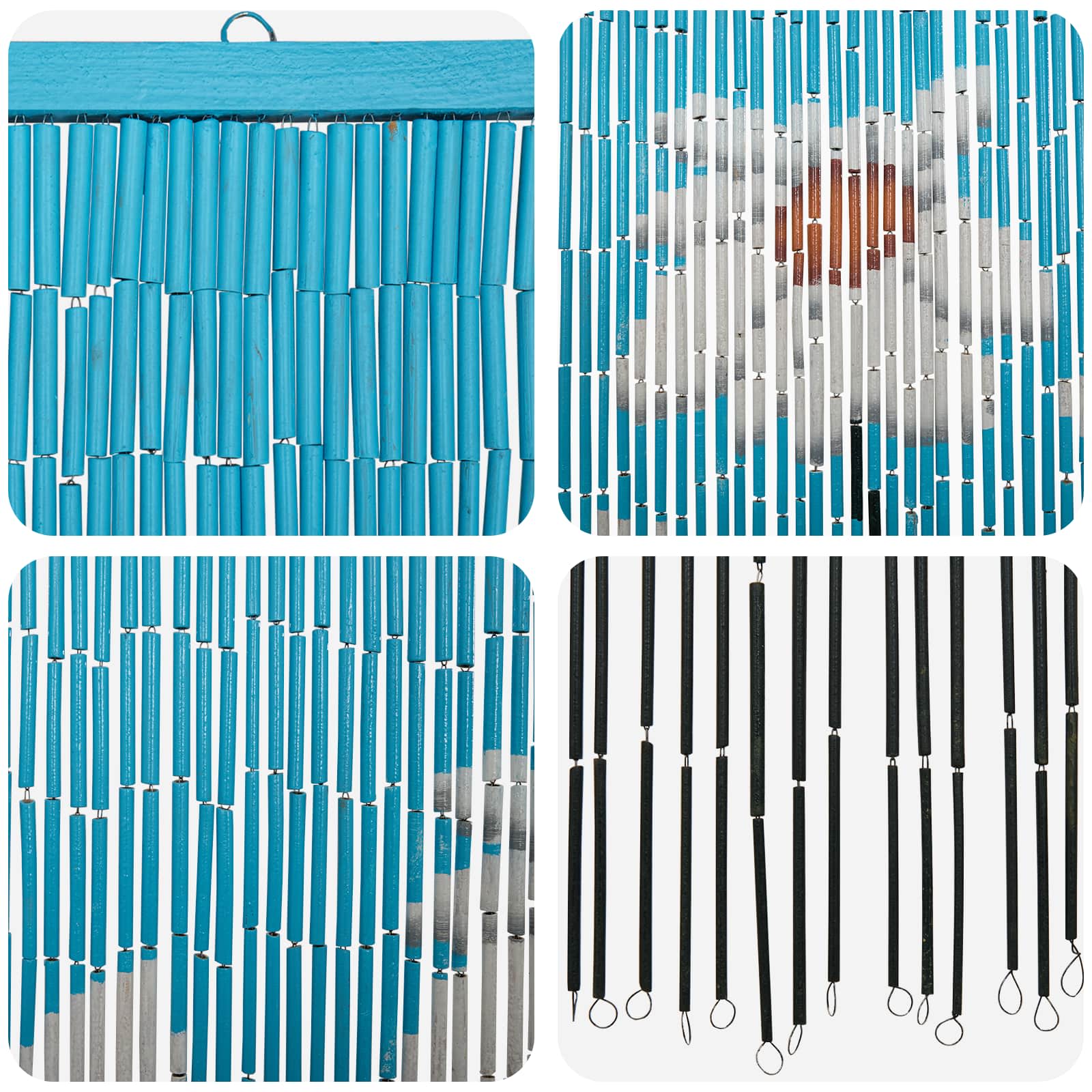 Insect Deurgordijn Meerkleurig 200 x 90 cm Bamboe image 4