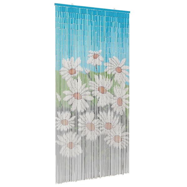vidaXL Putukate Uksekardin mitmev&auml;rviline 200 x 100 cm Bambus