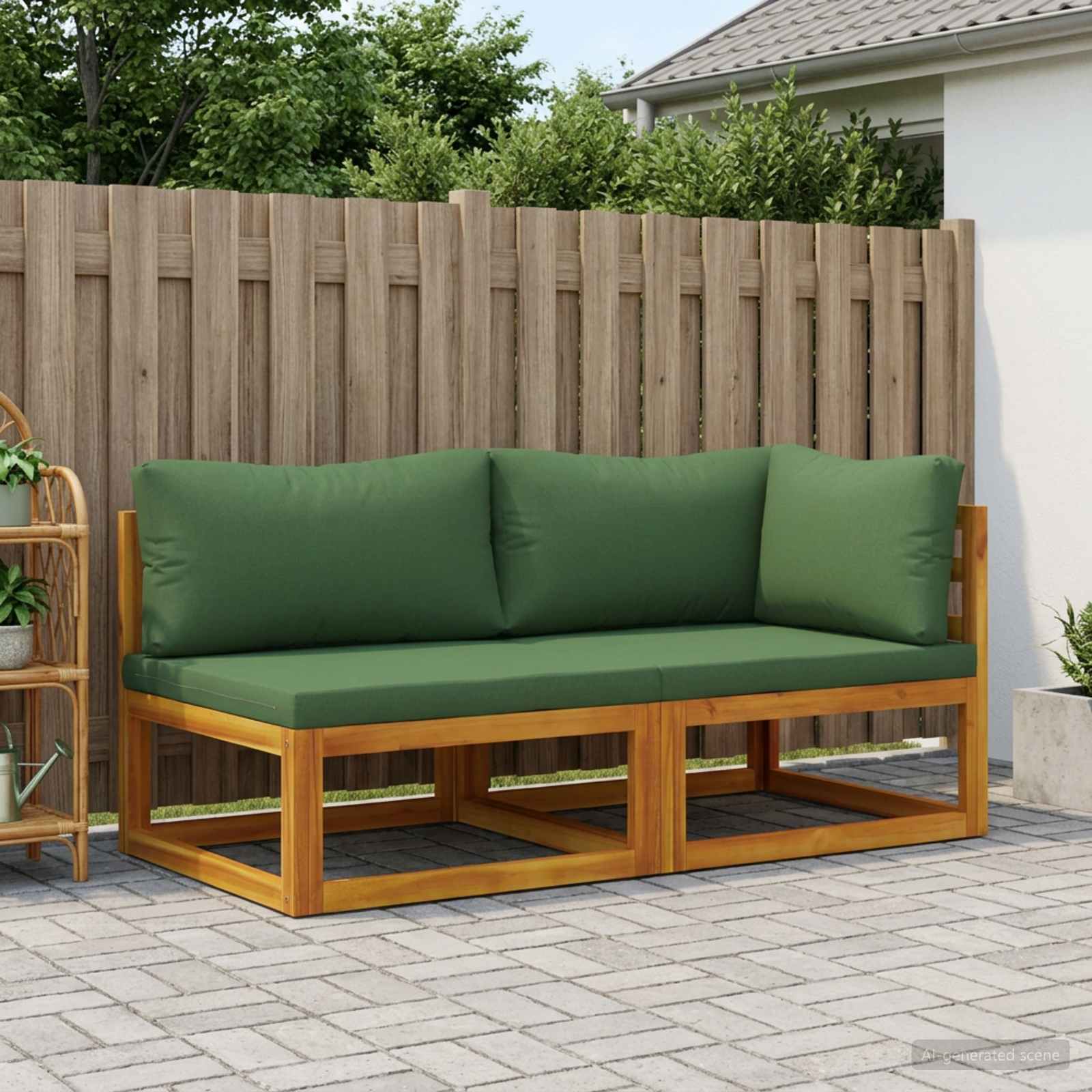 vidaXL 2 stk. Modulopbygget sofasæt med hynder