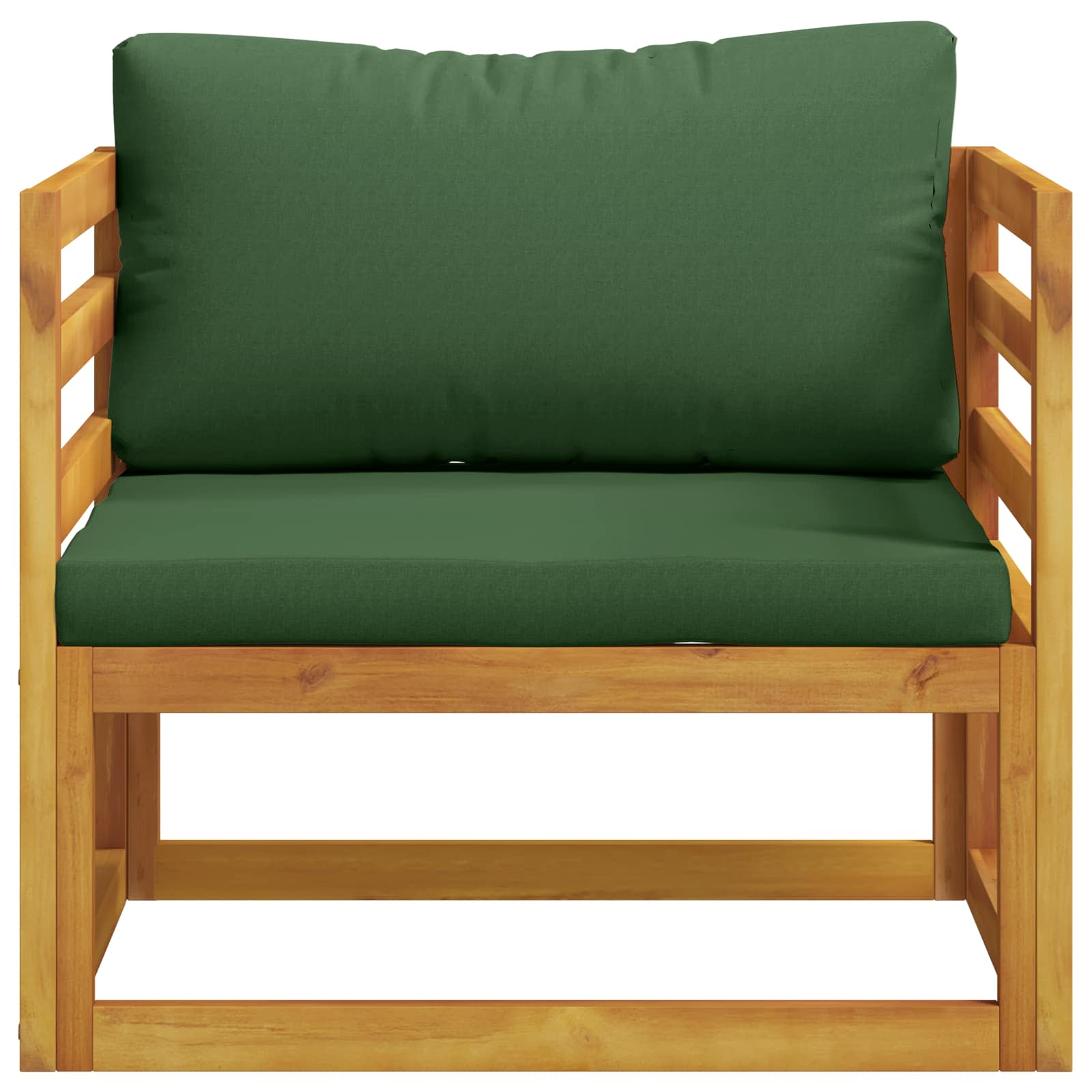 Modulaire fauteuil met kussens 100 % polyester Massief Acacia image 2