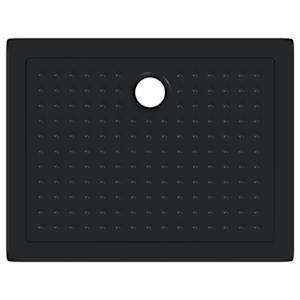 Sprchový základní tác s tečkami 90 x 70 x 4 cm ABS Černá - obrázek 5