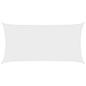 Senčna platna Bela 2 x 6 m HDPE