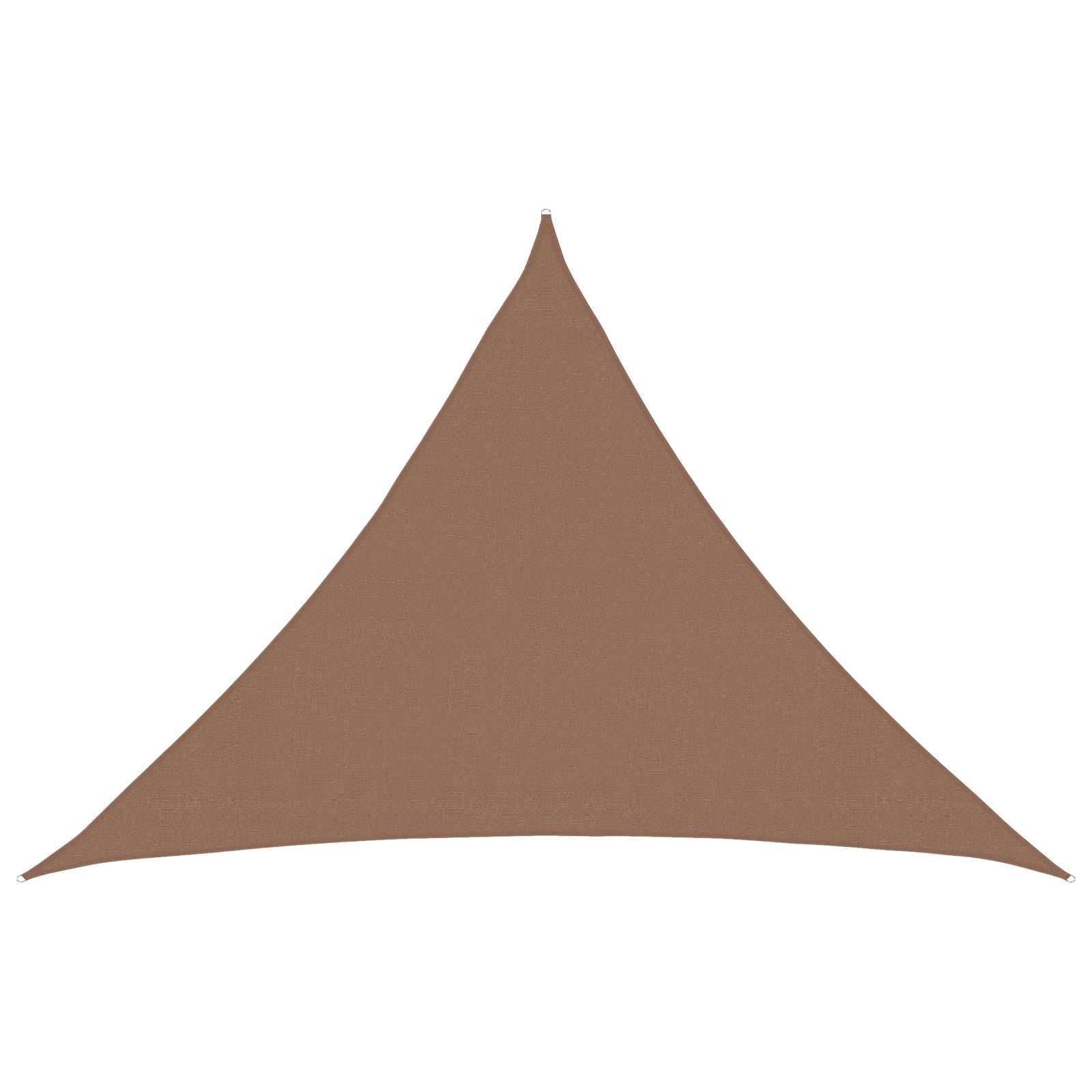 Zonneschaduwzeil Taupe 7 x 5 x 5 m HDPE image 1