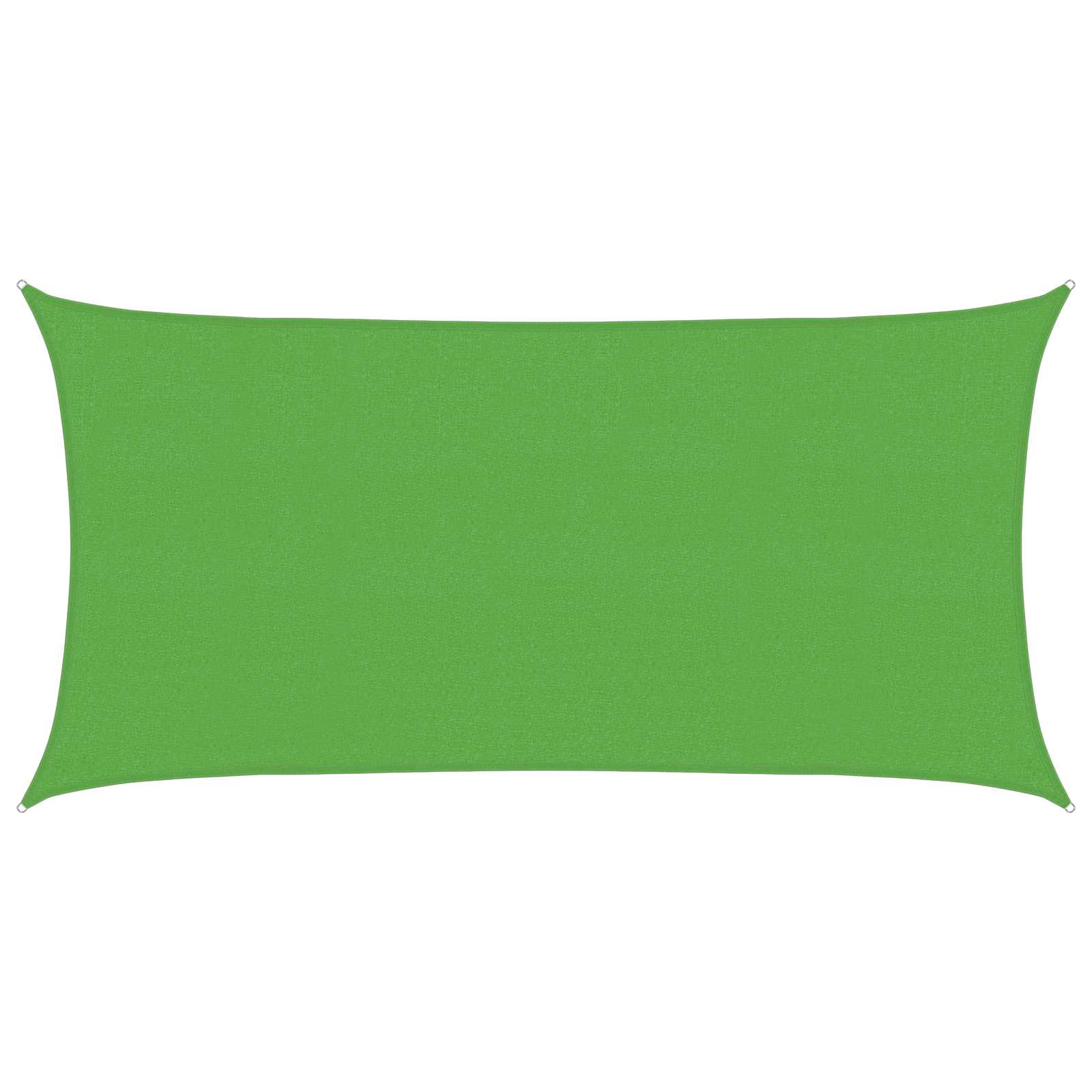 Zonneschaduwzeil Lichtgroen 2,5 x 6 m HDPE image 1
