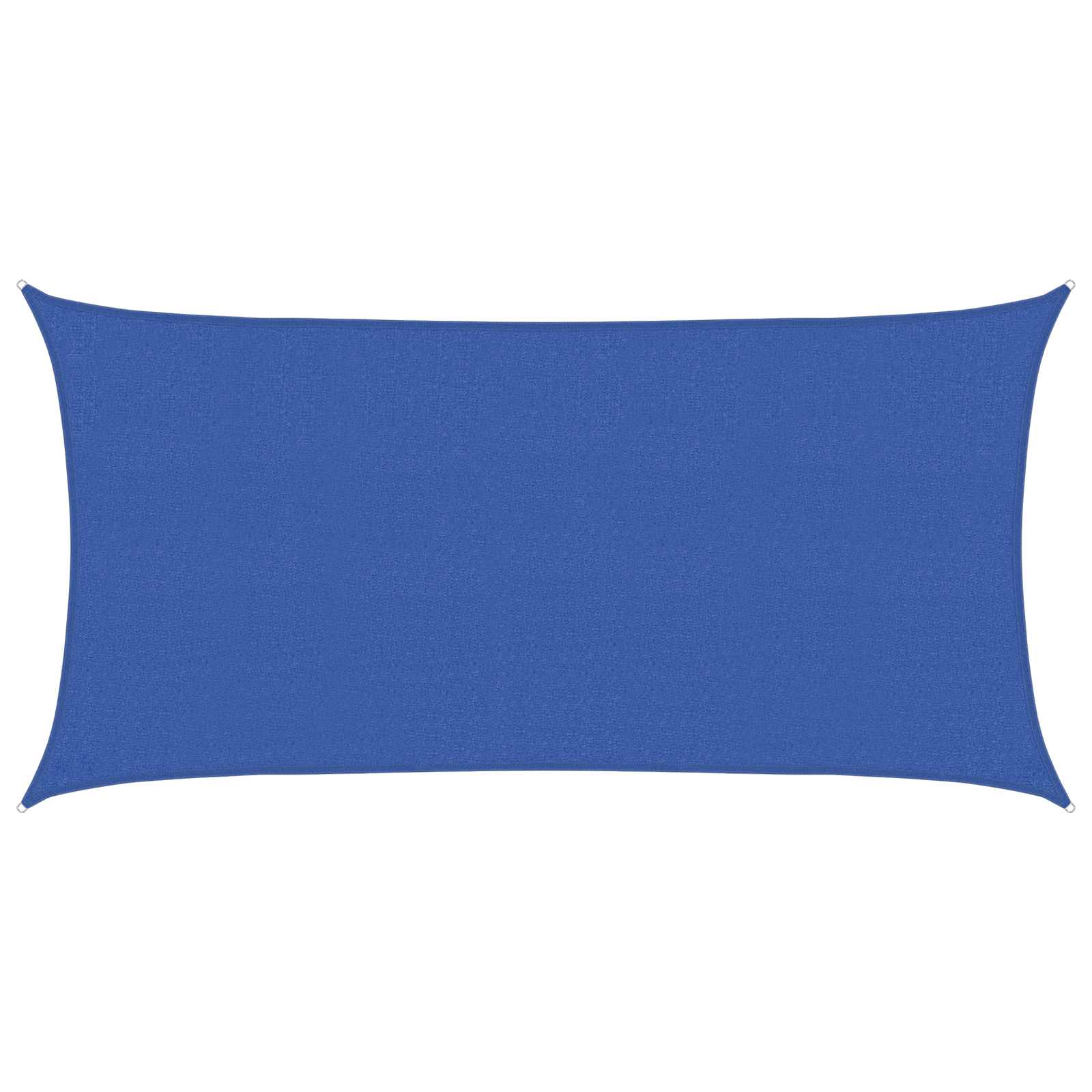 Zonneschaduwzeil Blauw 2 x 6 m HDPE image 1