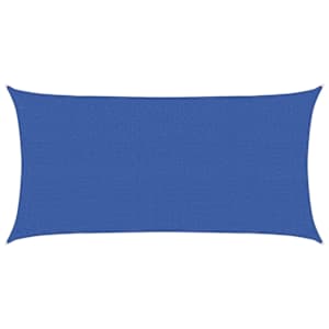 vidaXL P&auml;ikesetelgi sail 2 x 6 m HDPE Ristk&uuml;lik Sinine