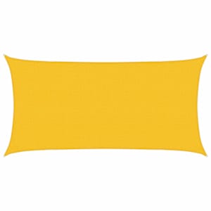 Sluneční plachta Žlutá 2,5 x 6 m HDPE - obrázek 1
