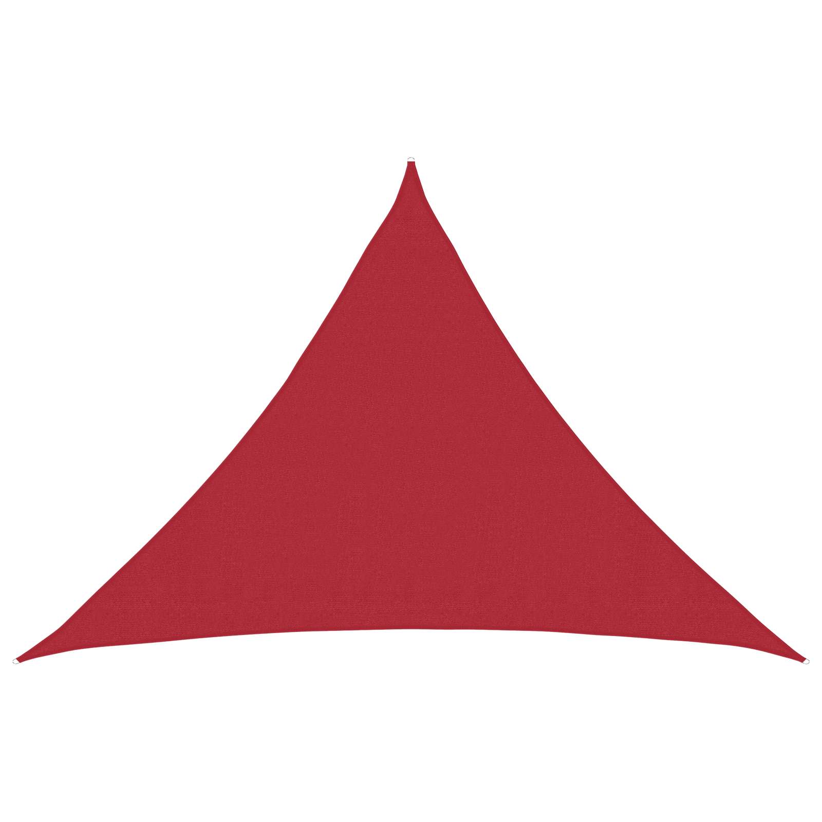 Zonneschaduwzeil Rood 7 x 5 x 5 m HDPE image 1