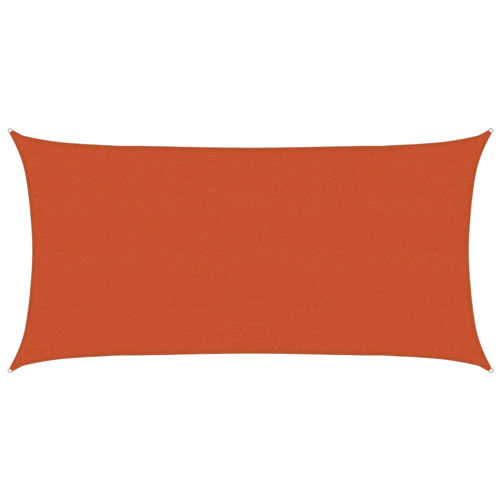 Sluneční plachta Oranžová 2,5 x 6 m HDPE