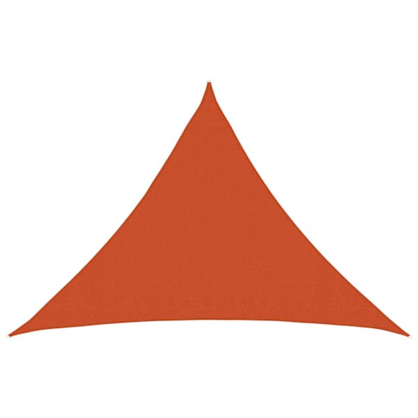 vidaXL P&auml;ikesetelgi sail 7 x 5 x 5 m HDPE Kolmnurk Oranž