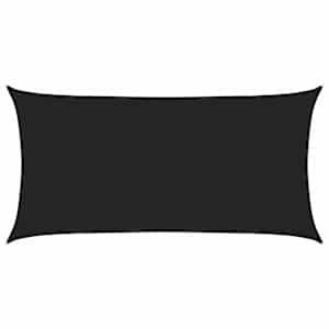 Senčna platna Črna 2,5 x 6 m HDPE