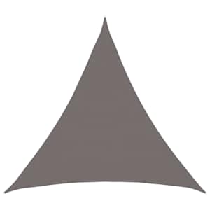 vidaXL P&auml;ikesetelgi sail 2 x 2 x 2 m HDPE Kolmnurk Helehall