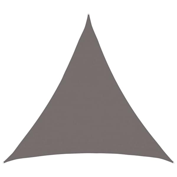 vidaXL P&auml;ikesetelgi sail 2 x 2 x 2 m HDPE Kolmnurk Helehall