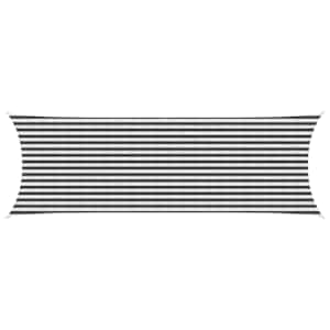 vidaXL P&auml;ikesetelgi sail 2 x 6 m HDPE Ristk&uuml;lik Anthracite ja valge