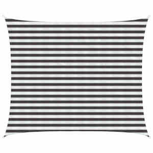 Sluneční plachta Antracitová a bílá 2,5 x 3,5 m HDPE - obrázek 1