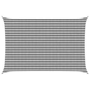 vidaXL P&auml;ikesetelgi sail 4 x 6 m HDPE Ristk&uuml;lik Anthracite ja valge