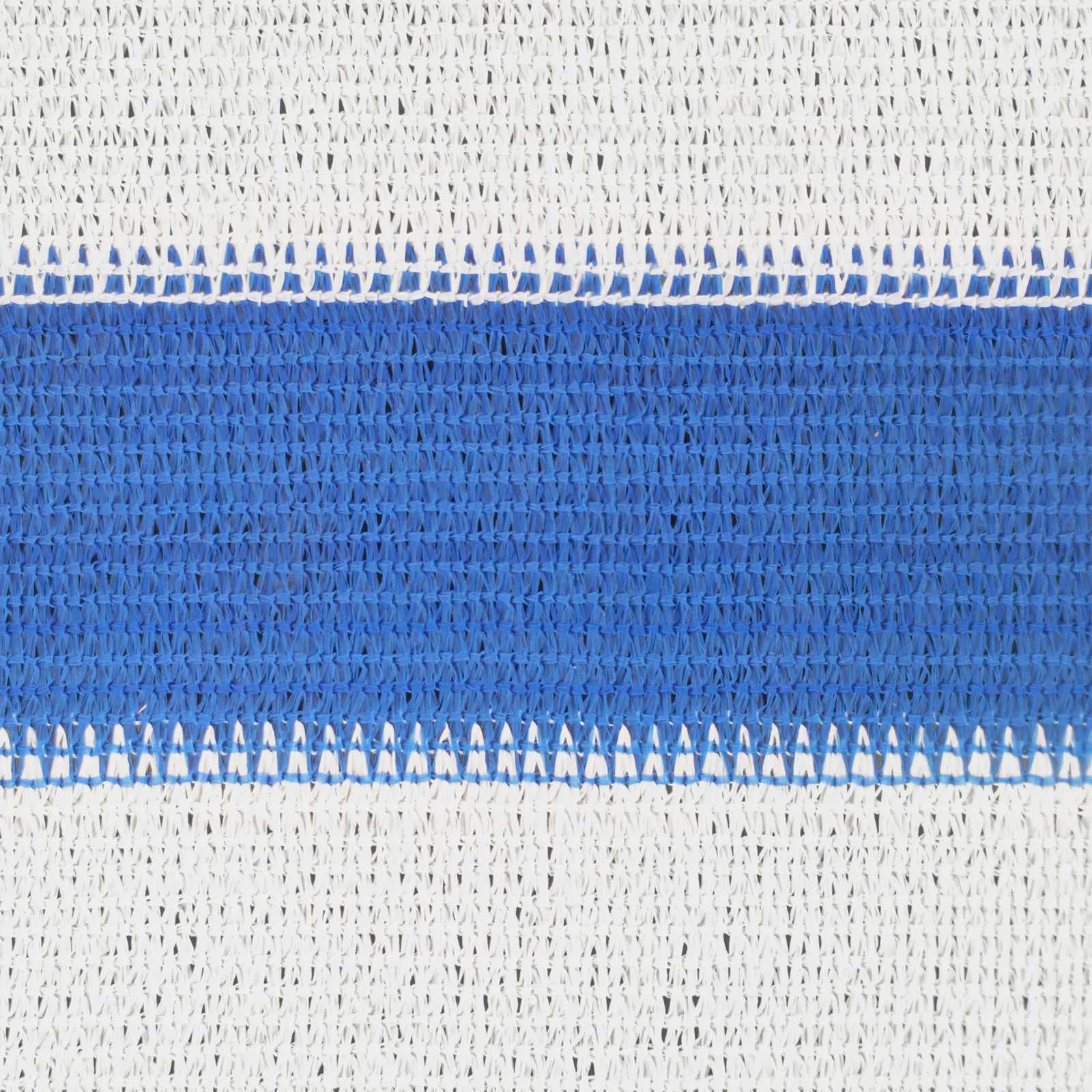 Zonneschaduwzeil Blauw en Wit 3 x 4,5 m HDPE image 7