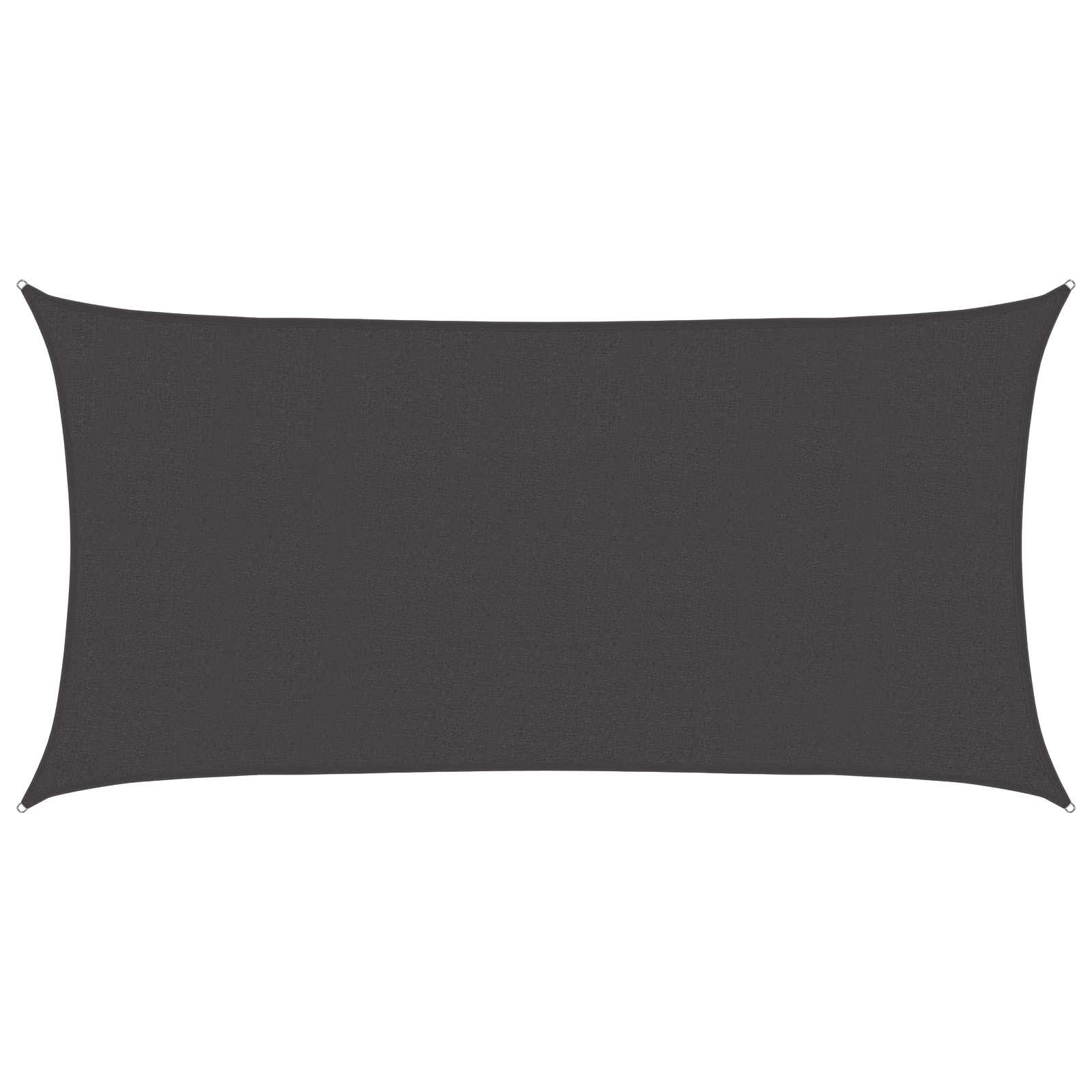 vidaXL Pânză de umbră Antracit 2,5 x 6 m HDPE