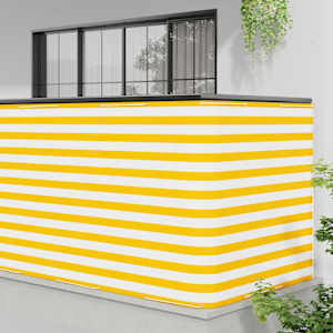 Zástěna na balkon 150 x 800 cm Látka s PU povrchovou úpravou - obrázek 3