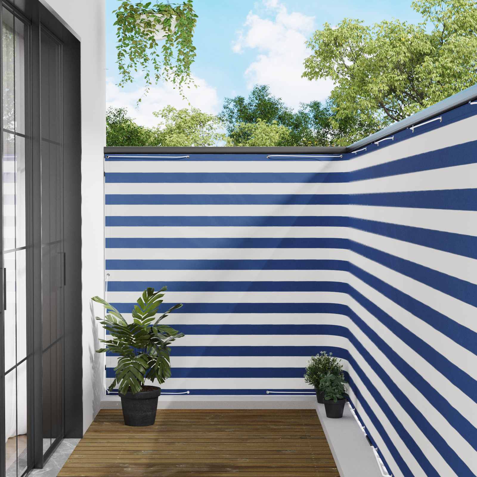 vidaXL Ecran de intimitate pentru balcon 150 x 1000 cm