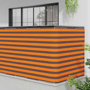 Zástěna na balkon 150 x 200 cm Látka s PU povrchovou úpravou - obrázek 3