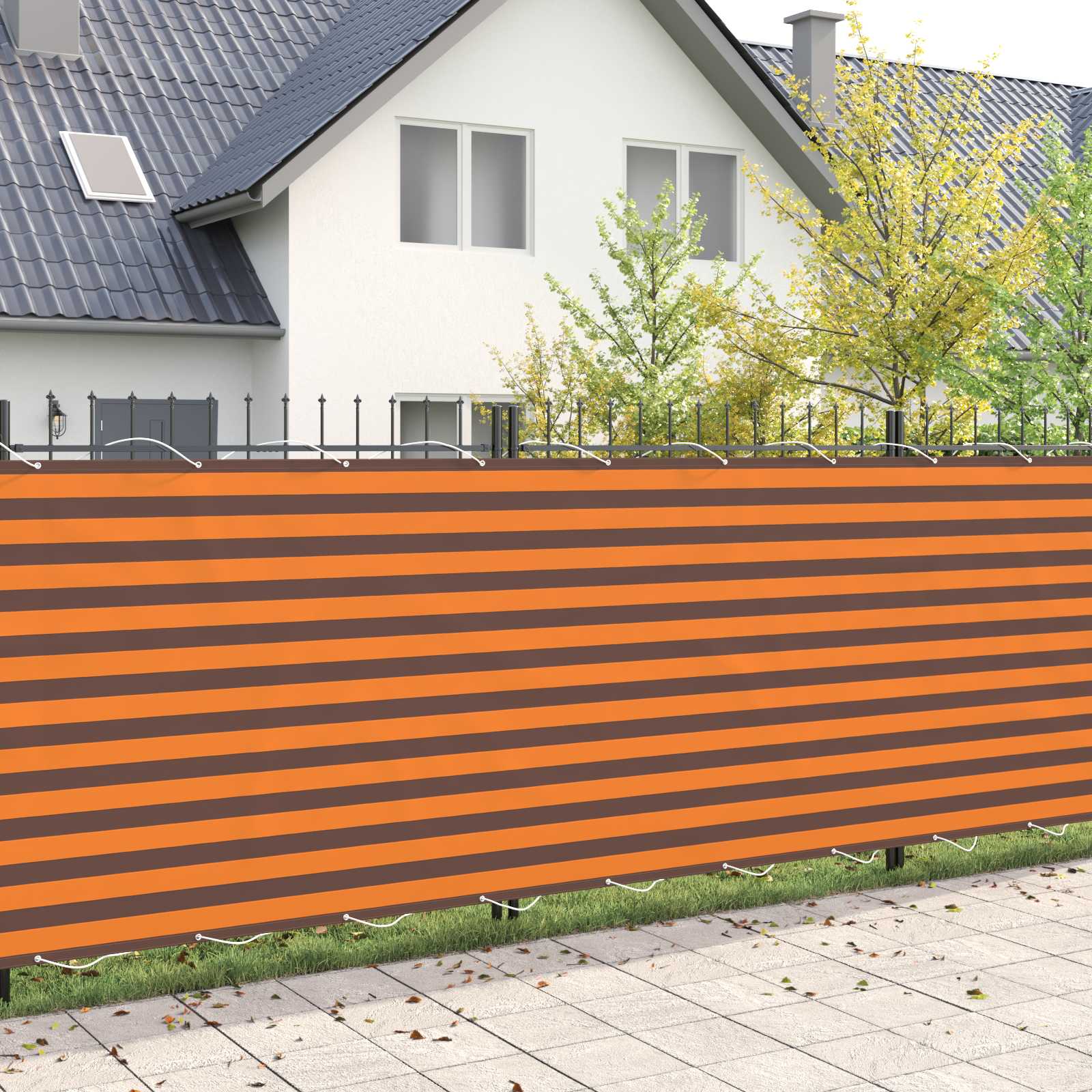 Balkon Privacy Scherm 150 x 400 cm Stof met PU-coating image 4