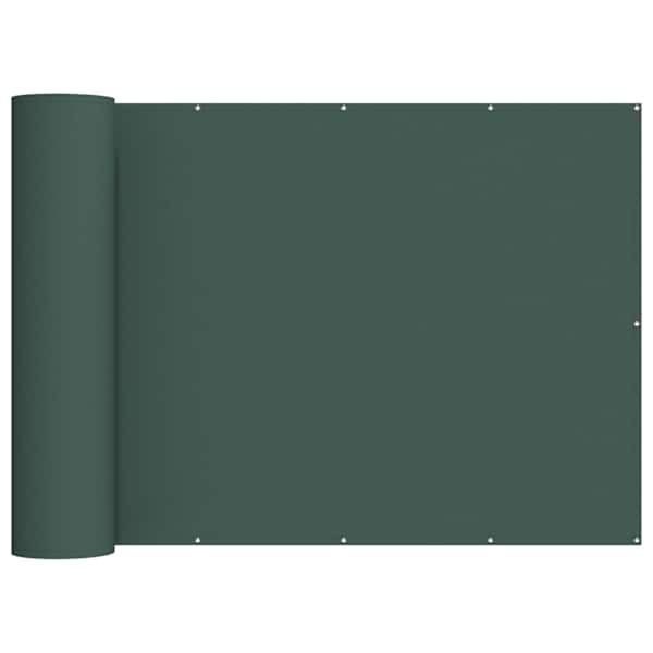 vidaXL Baldahhiin 200 x 300 cm PU kaitsega kangas Tumeroheline