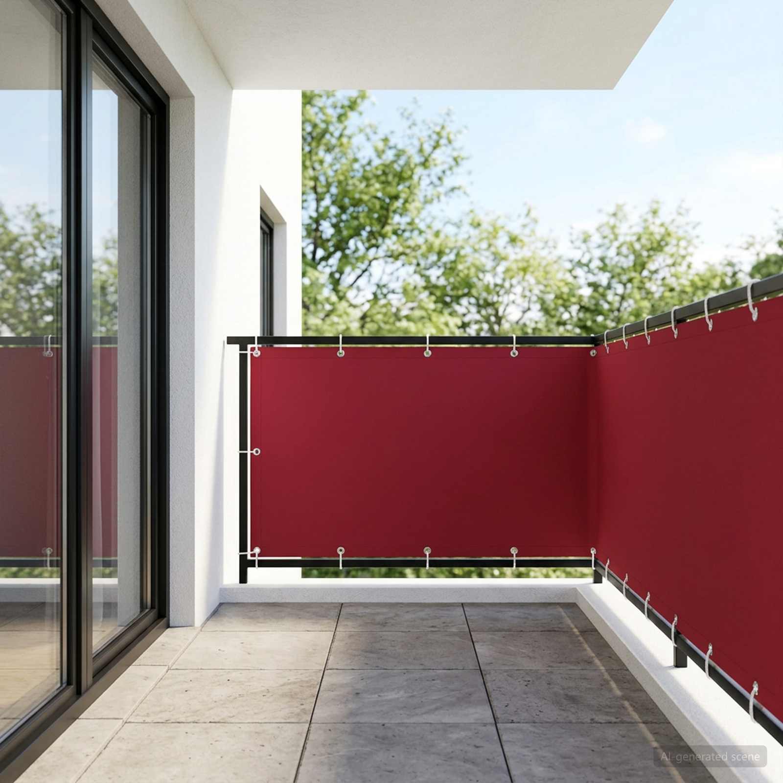 vidaXL Parvekkeen yksityisyyden suoja 150 x 500 cm