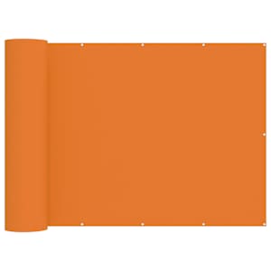 vidaXL Baldahhiin 150 x 200 cm PU kaitsega kangas Oranž