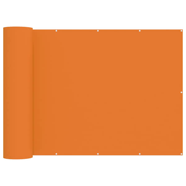 vidaXL Baldahhiin 200 x 200 cm PU kaitsega kangas Oranž