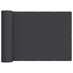 vidaXL Baldahhiin 150 x 200 cm PU kaitsega kangas Must