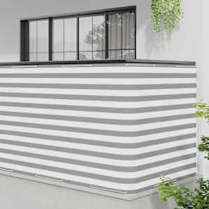 Zástěna na balkon 150 x 200 cm Látka s PU povrchovou úpravou - obrázek 3