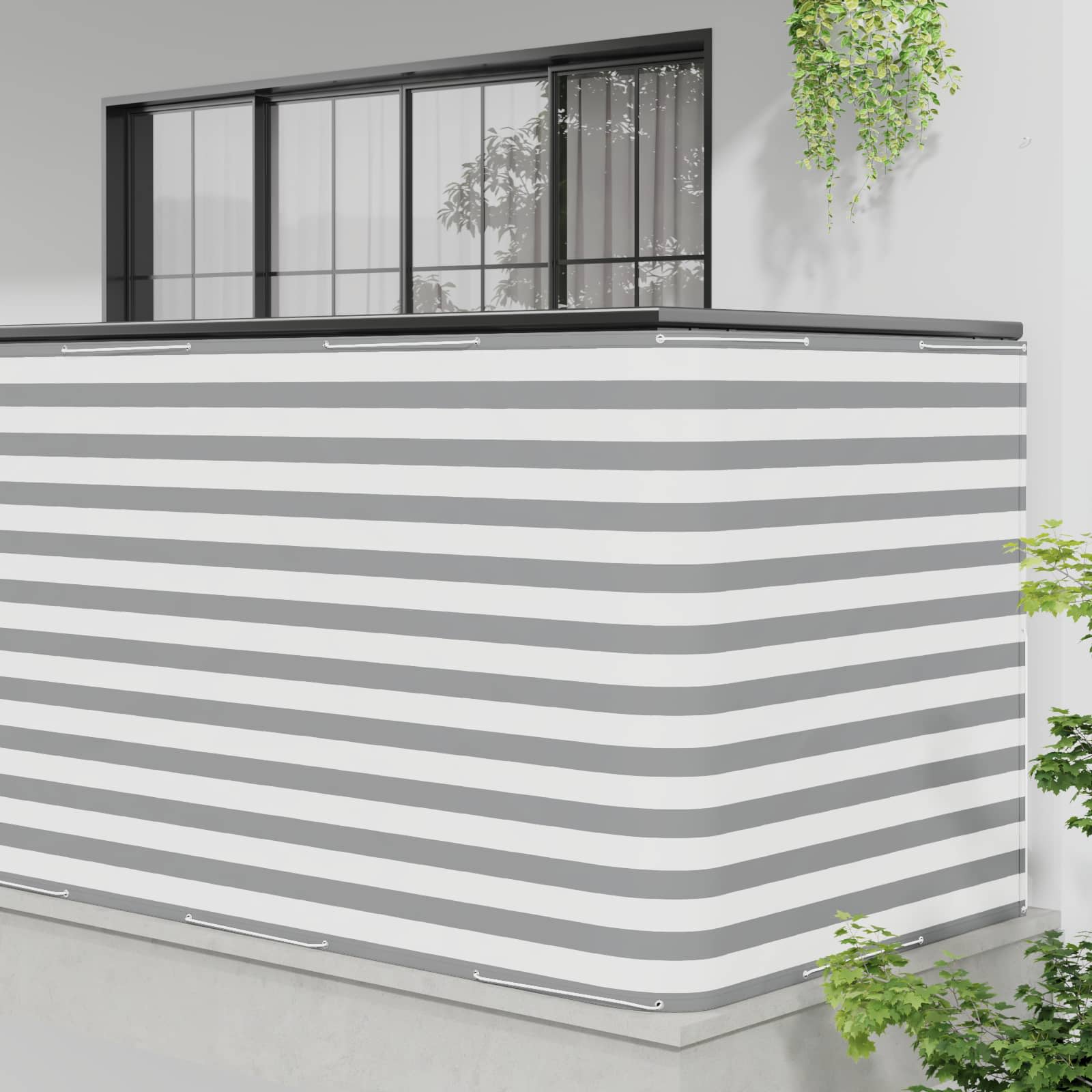 Balkon Privacy Scherm 150 x 1000 cm Stof met PU-coating image 3