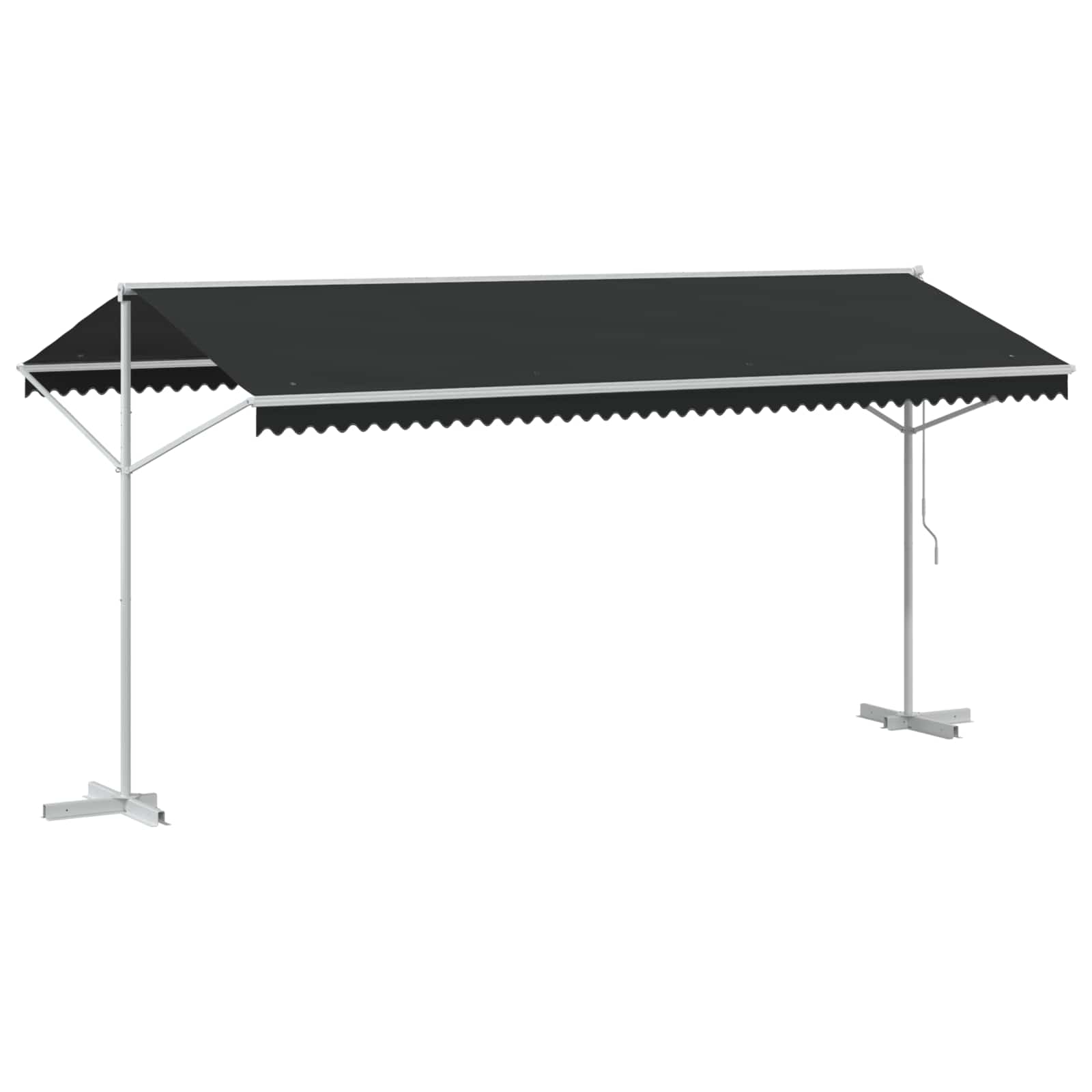 Vrijstaande luifel Antracietkleurig 5 x 3 m Polyester image 6