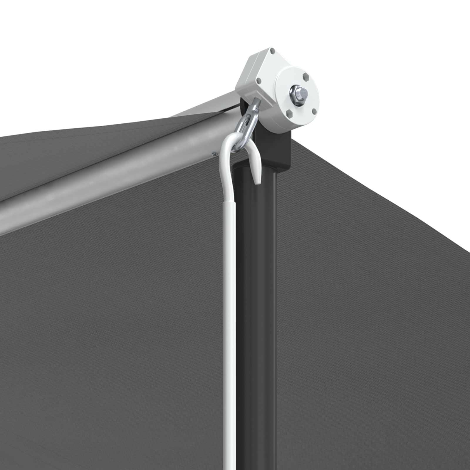 Vrijstaande luifel Grijs 5 x 3 m Polyester image 7