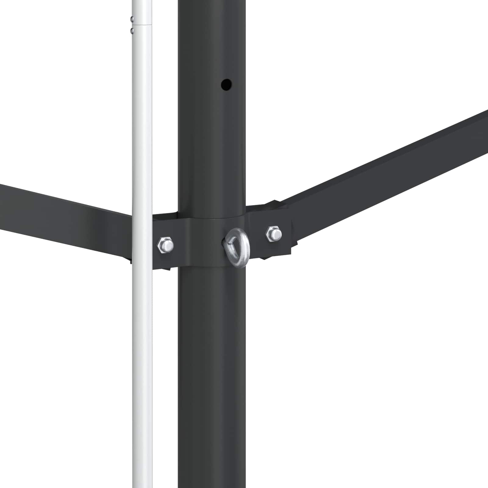 Vrijstaande luifel Grijs 5 x 3 m Polyester image 8