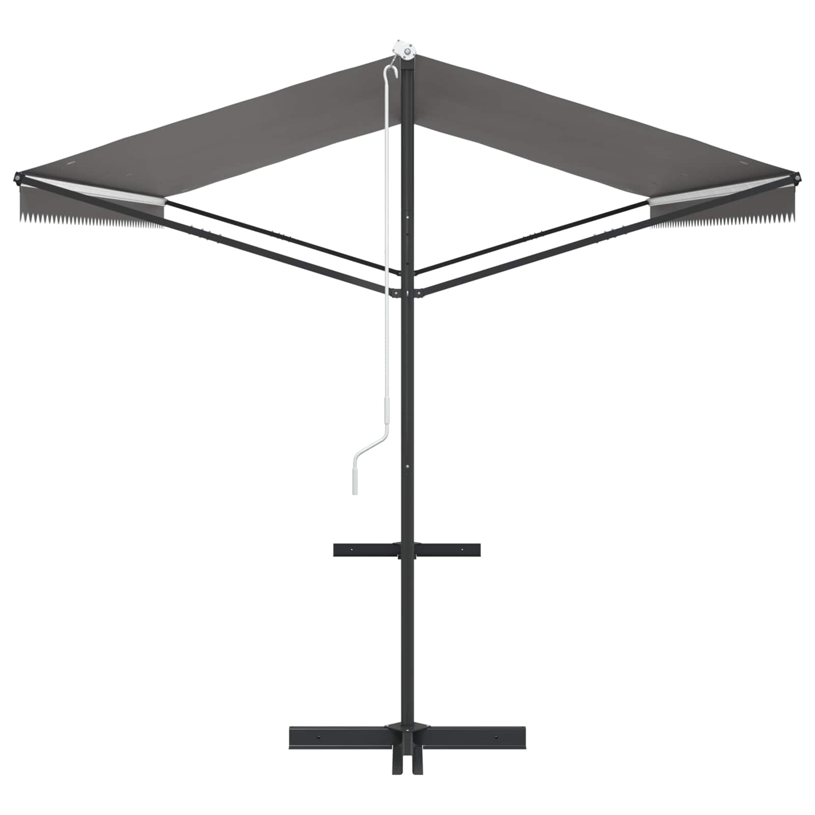 Vrijstaande luifel Grijs 5 x 3 m Polyester image 5