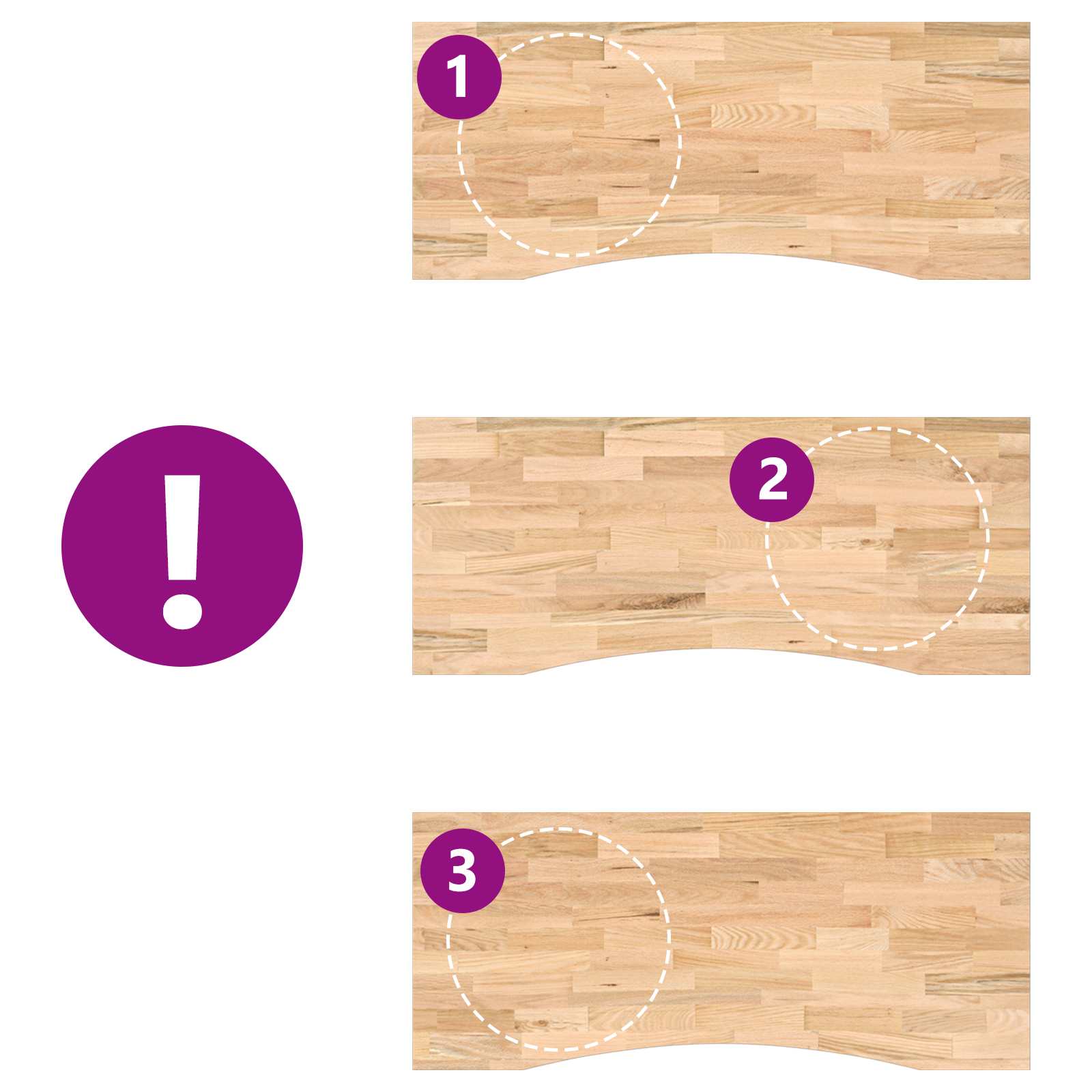 Galds Melnā un dabiskā 120 x 60 cm Cietā ozola koks