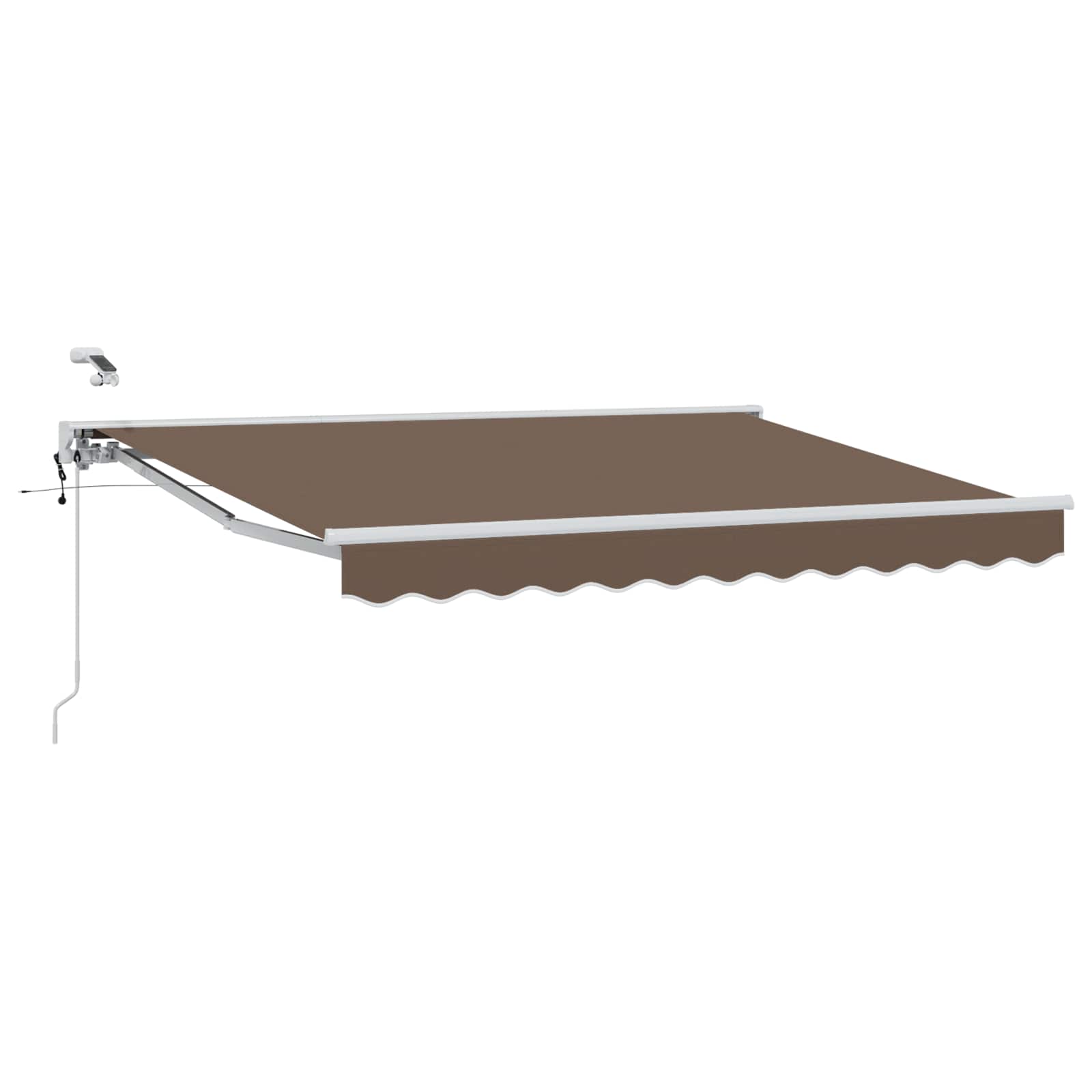 Elektrisch Uittrekbaar Zonnescherm Taupe 2,5 x 2 m image 1