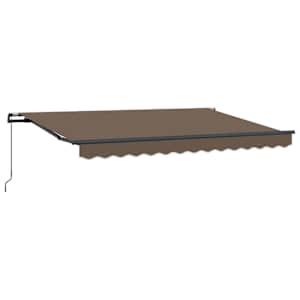 Budsorovatelné zastřešení Taupe 3,5 x 2 m textil - obrázek 2