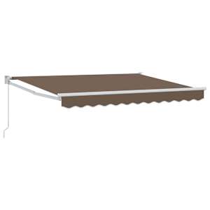 Stahovací markýza Taupe 3,5 x 2,5 m 100% polyester a hliník - obrázek 2