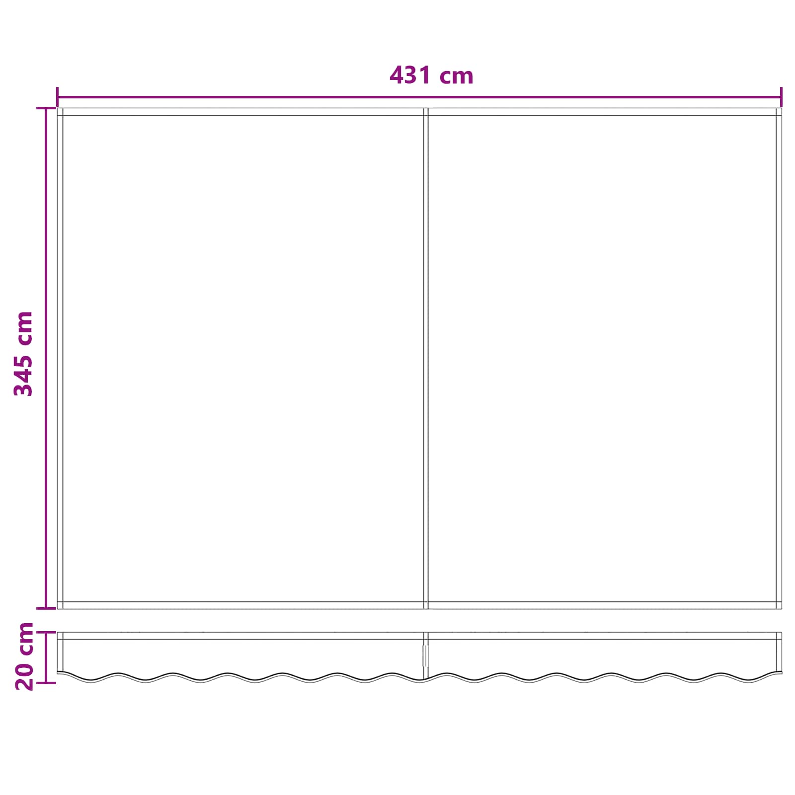Elektrisch Uittrekbaar Zonnescherm Taupe 4,5 × 3,5 m image 10