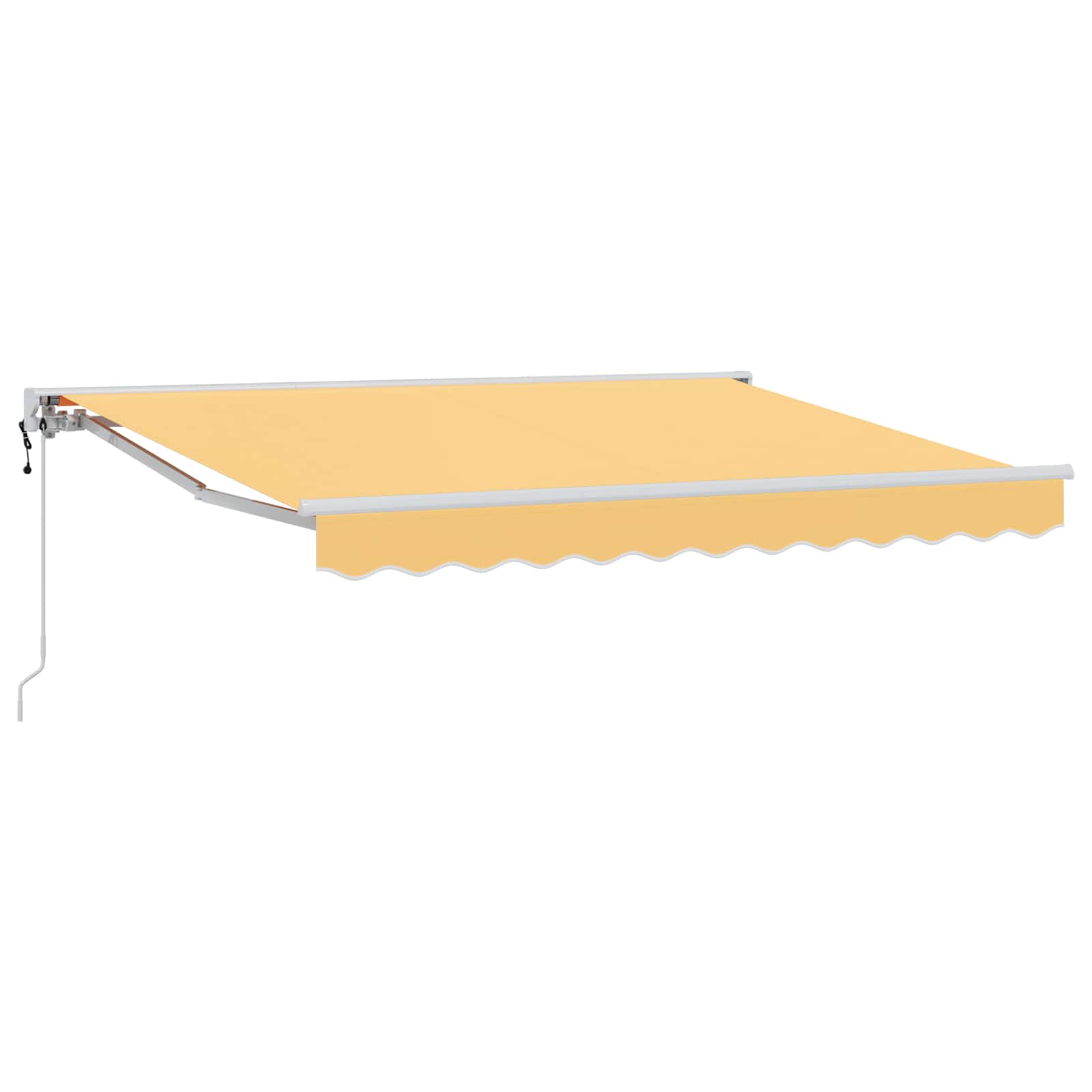 vidaXL Elektrická Retrakovateľná Markíza Piesková 5 x 3 m