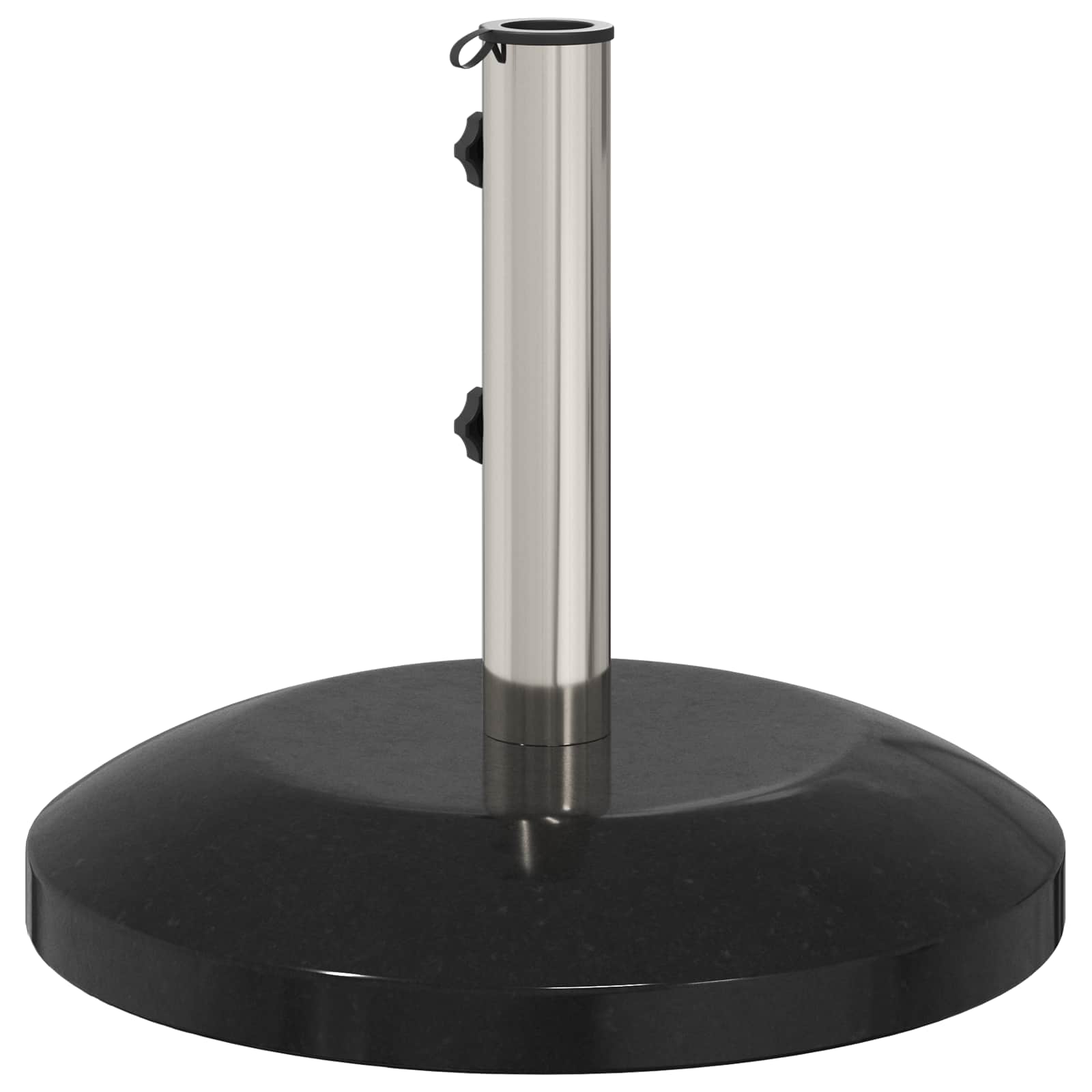 Parasolvoet voor 40-50 mm paal 26.75 kg Zwart Graniet en RVS image 6