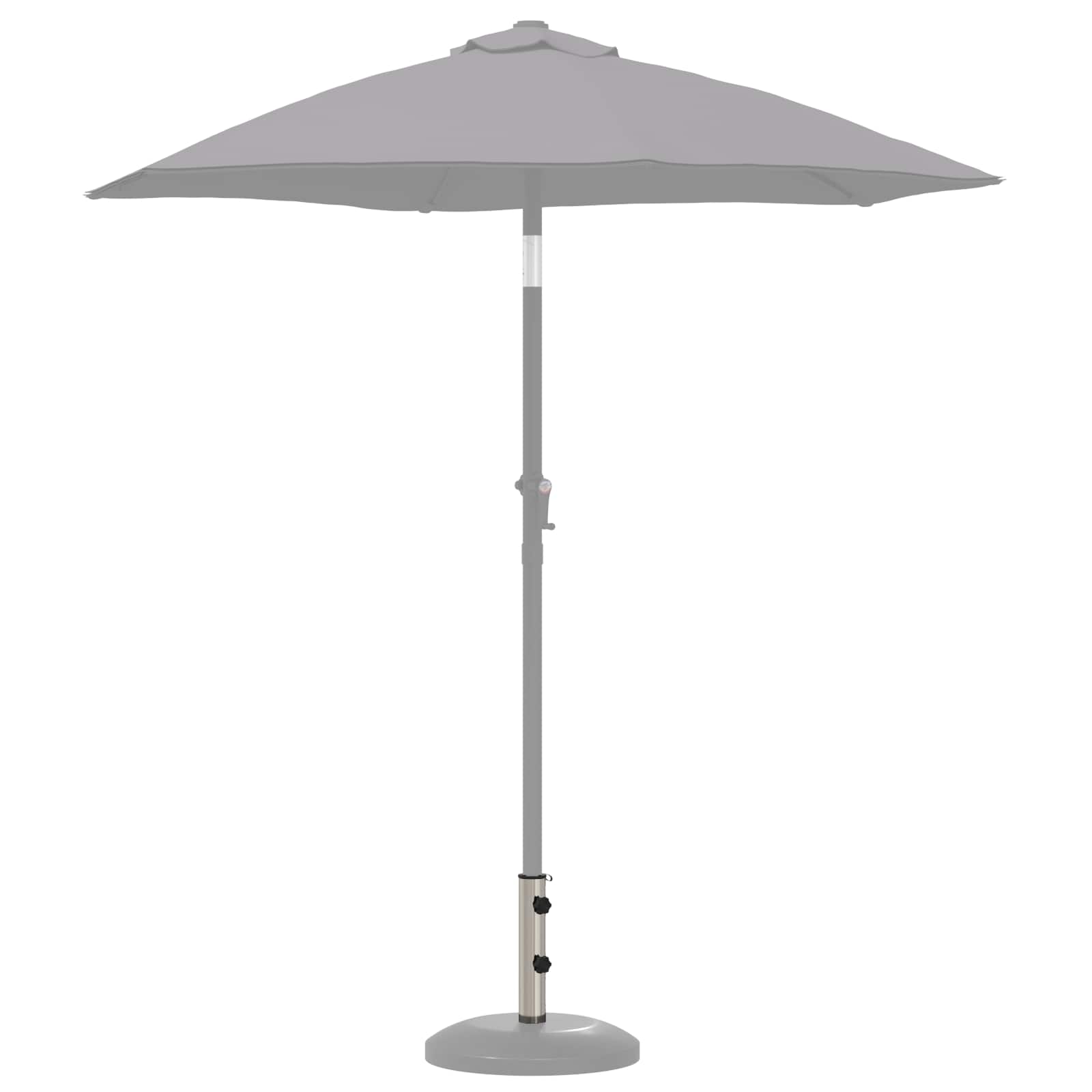 Parasol Basisbuis 0.63 kg Natuurlijk RVS Roestvrij staal image 3