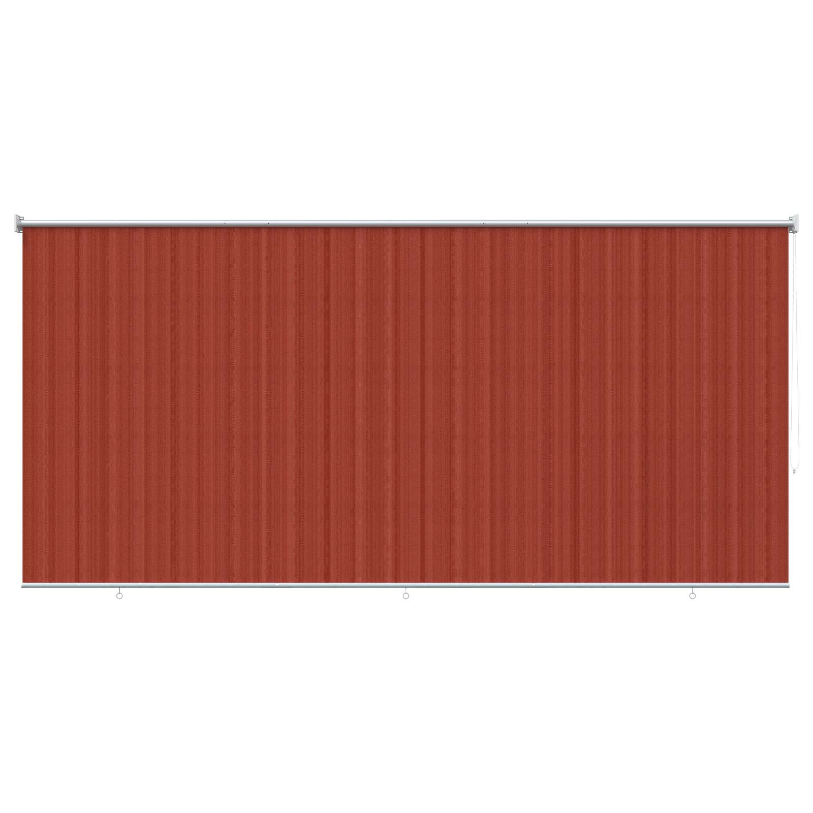 Buitenrolgordijn 90% UV-blok Terracotta 400 x 140 cm HDPE image 2